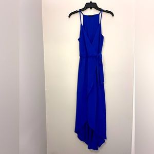 Royal blue girls night out dress